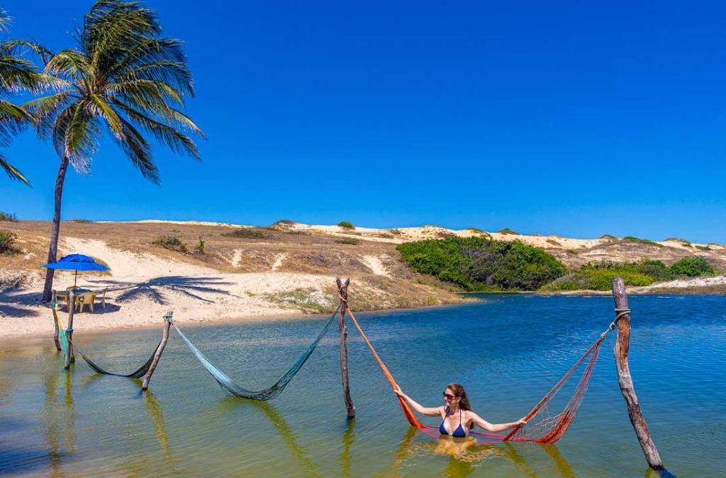 Praia Tabuba Do Morro Branco Suite 04 Pessoas Beberibe Kültér fotó