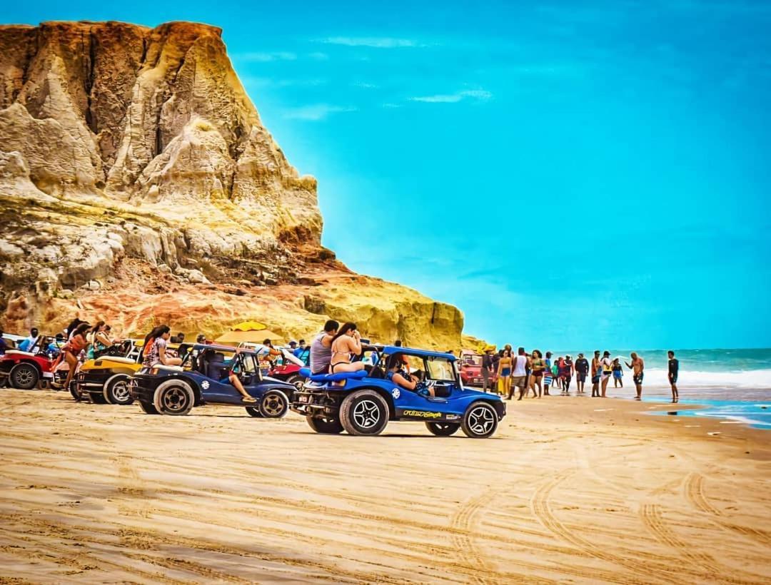 Praia Tabuba Do Morro Branco Suite 04 Pessoas Beberibe Kültér fotó